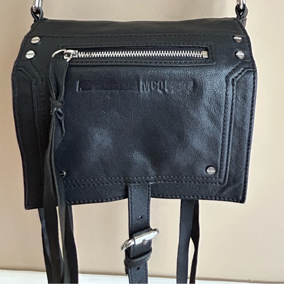 MCQ small crossbody bag. Black/Silver. Gen Leather. Used, in very good condition - Picture 2 of 10